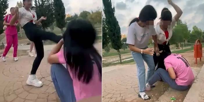 Mersin'de akran zorbalığı: Tartıştığı kızı tekme ve yumrukla darbetti