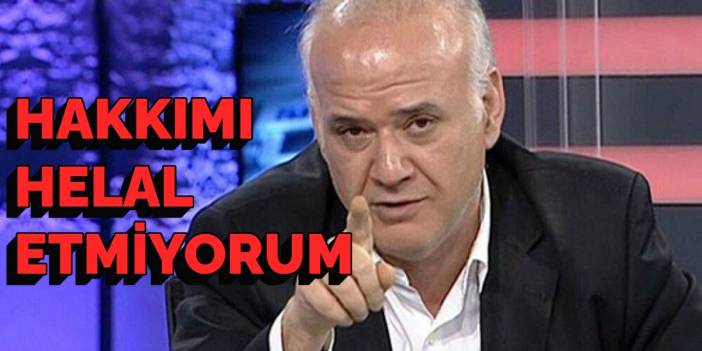 Ahmet Çakar'dan çalıştığı kanala olaylı veda: "Hakkımı helal etmiyorum"