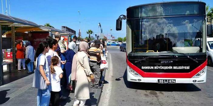 Samsun'da artık özgürce seyahat edeceksiniz! SBB'den sevindiren karar