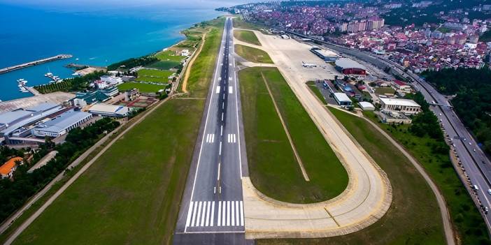 Trabzon'un yeni havalimanının pisti 3250 metre olacak! 15 milyon yolcuyu ağırlayacak