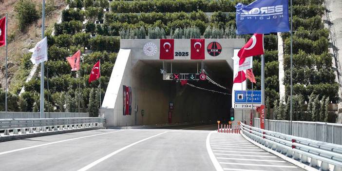 Hayırlı olsun: 15 dakikalık yolu 3 dakikaya indiren tünel açıldı! Milyonlarca lira tasarruf sağlanacak