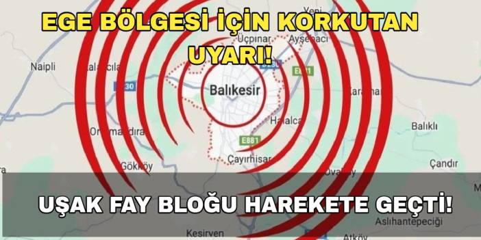 5'lik depremin ardından uzmanından uyarı: Uşak fay bloğu harekete geçti, bölgede deprem fırtınası devam edecek