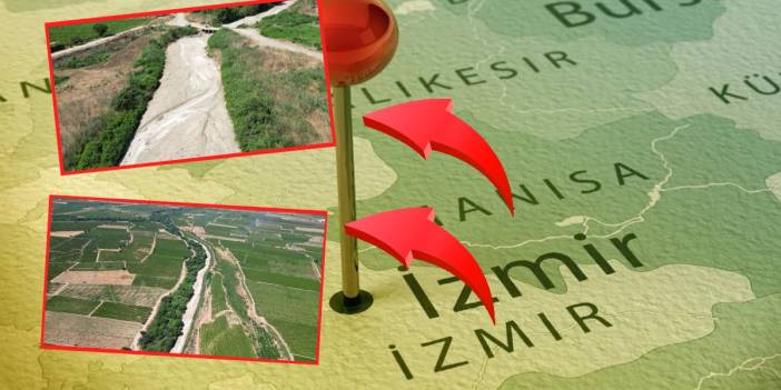 Ege'nin hayat damarı kurudu: Nehir kilometrelerce durdu, barajlarda su kalmadı! Su kesintileri kapıda