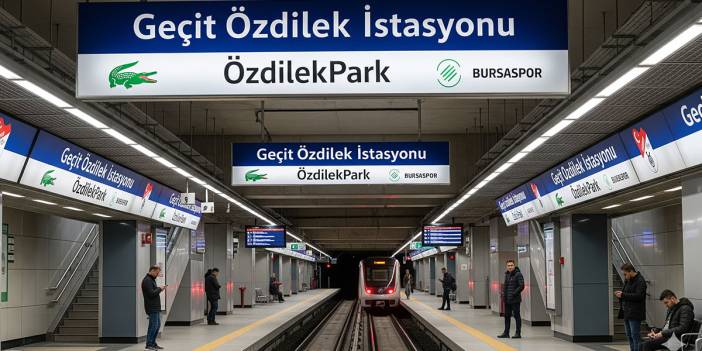 İstasyonun adı değişti, yollar Bursaspor'a çıktı! Şehrin takımı kazandı