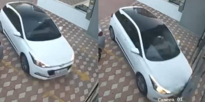 Talihsiz kaza: Komşusunu ezdi! O anlar kamerada