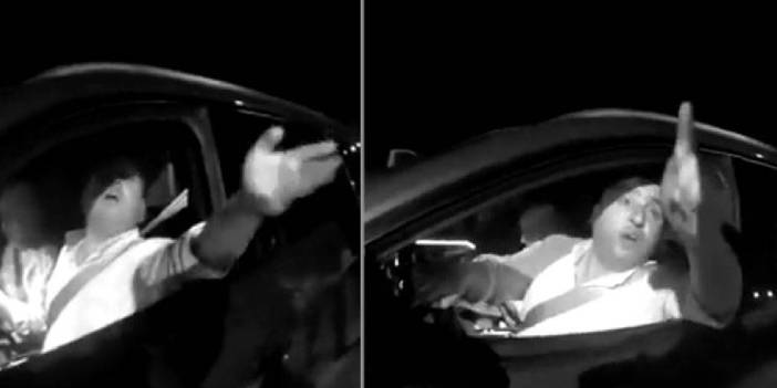 AK Partili başkanın jandarmaya hakaret yağdırdığı anlar kamerada: Pislikten başka bir şey değilsiniz