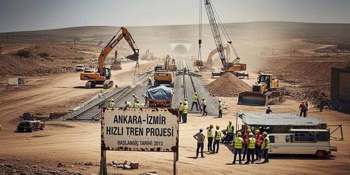 Utanç tablosu! 12 yıldır bitmeyen ve maliyeti katlanan hızlı tren projesi