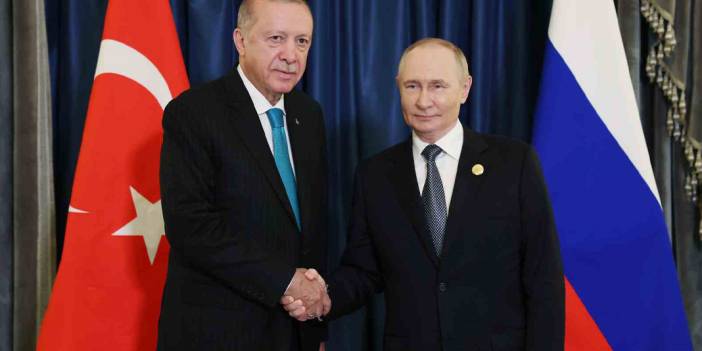 Erdoğan ve Putin, Çin’de bir araya geldi