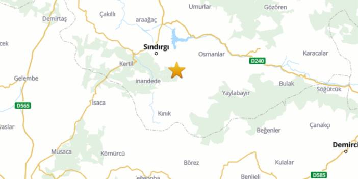 Balıkesir'de korkutan deprem | Son depremler