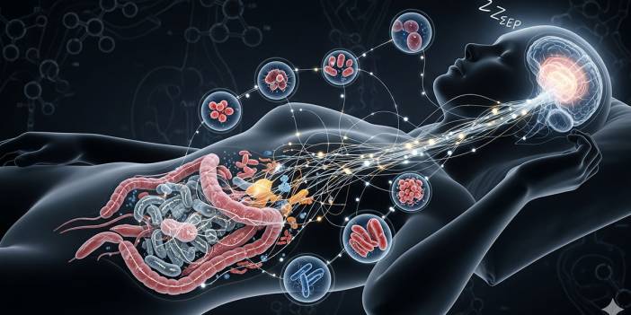 Uykunuzu kaçıran meğer bağırsaklarınızdaki bakterilermiş! Bağırsak floranızı değiştirin