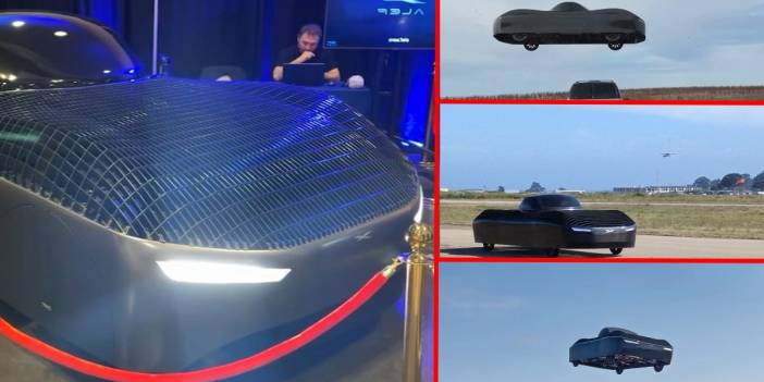 Hayaldi, gerçek oldu: Kanat yok, tamamen dikey kalkış yapıyor! Uçan arabanın fiyatı 300 bin dolar