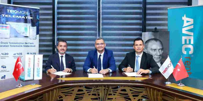 Avec Rent a Car ve Trio Mobil’den yapay zeka temelli büyük iş birliği