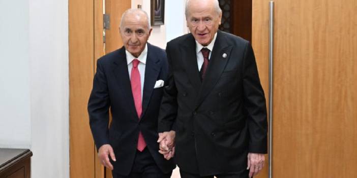 Hikmet Çetin'den Bahçeli'ye sürpriz ziyaret