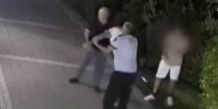 Adana'da dehşete düşüren olay! 13 yaşındaki çocuğu sitenin ortasında dövdü