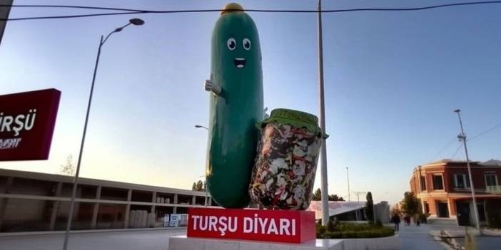 Çubuk'ta işler 'turşuya' bağladı! İlçenin yeni simgesi sosyal medyayı salladı