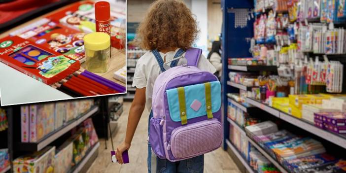 Kırtasiye fiyatları uçtu, bir okul çantası 5 bin lirayı buluyor: Okula dönüş alışverişi aileleri zorladı