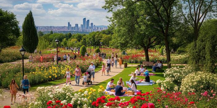 Bu parkta çiçekler bile daha mutlu! Ankara'nın neşesi Botanik Park