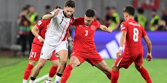 Milliler 3 puanla başladı: Türkiye, Dünya Kupası elemelerinde deplasmanda Gürcistan'ı 3-2 yendi