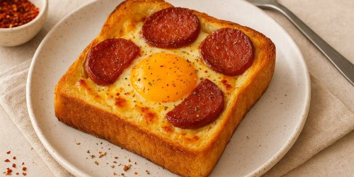 Hafta sonu kahvaltısına ne yapsam diye düşünenlere ilaç gibi tarif! 15 dakikada sofranın yıldızı olacak lezzet: Volkan tost