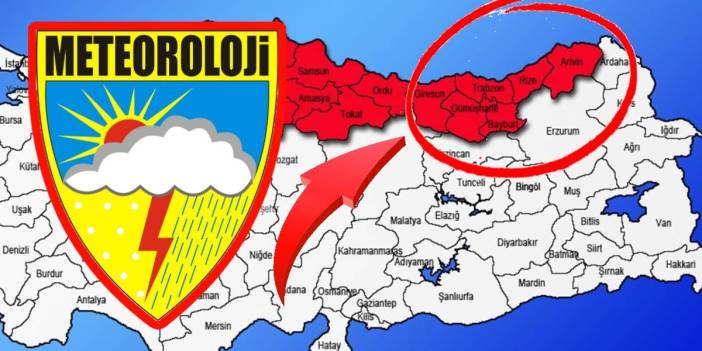 Meteorolojiden kritik uyarı: Gece saatlerinde başlıyor! Doğu Karadeniz için alarm verildi