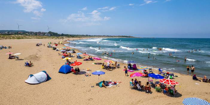 İki ilçenin sahillerinde denize girme yasağı