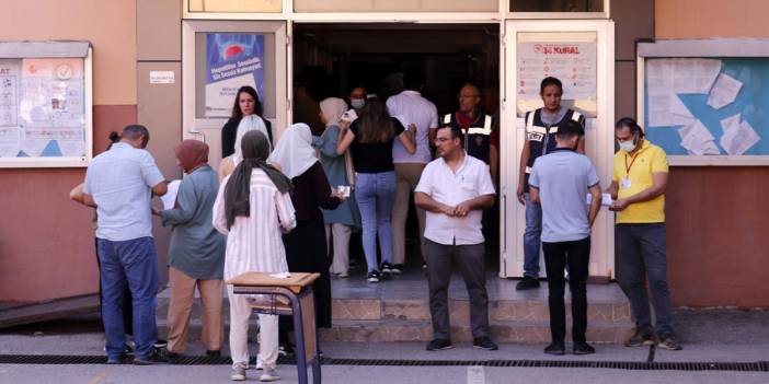 KPSS Genel Yetenek-Genel Kültür oturumu sona erdi