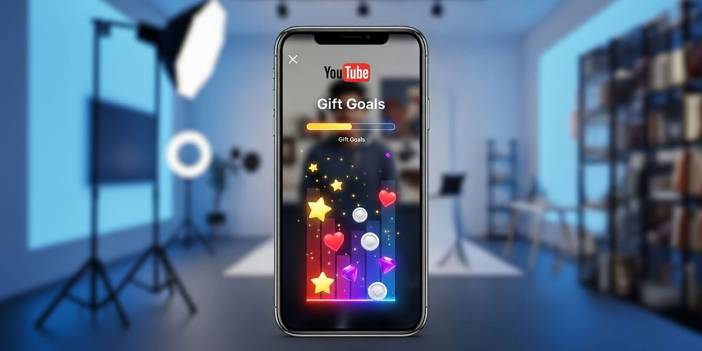 Youtube'da hediye yağmuru başlıyor! 'Gift Goals' ile canlı yayınlar şenleniyor