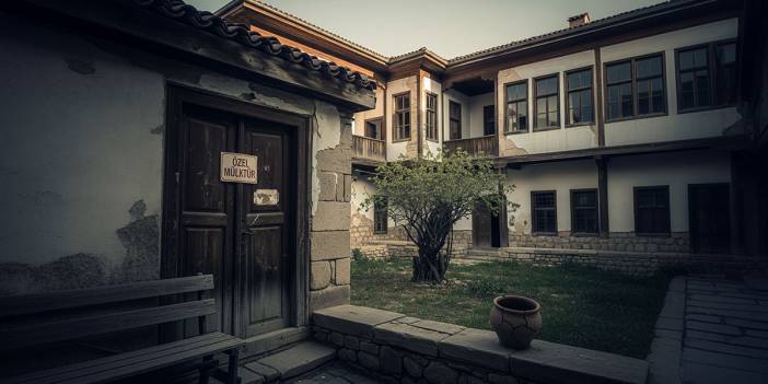 Müze, evdeki eşyaları aldı; aile, kapıya bu notu yazdı!