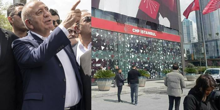 Gürsel Tekin'in binaya girişinin ardından kritik gelişme! CHP il başkanlığı binasını kapattı