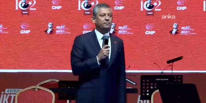 Özel, CHP'nin 102'nci kuruluş yıldönümünde konuştu: Artık kaybetmek yok, yeni bir devir açılacak