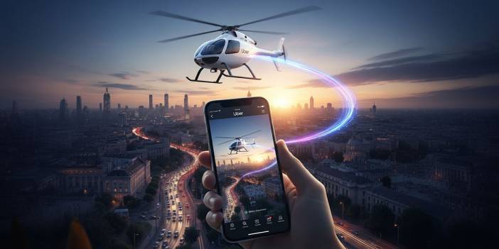 Hava taksi hayali gerçek oluyor! Uber, ilk denemelere başlıyor