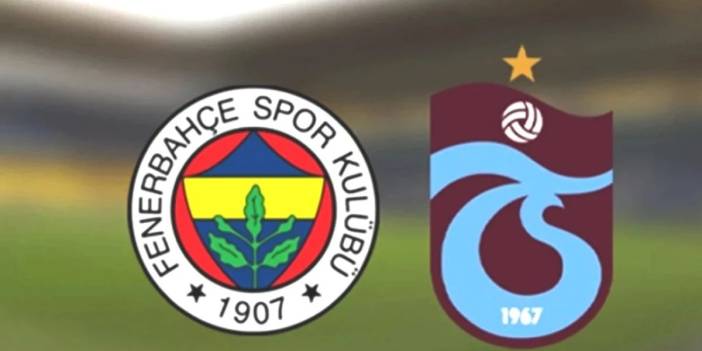 Fenerbahçe-Trabzonspor maçının hakemi belli oldu