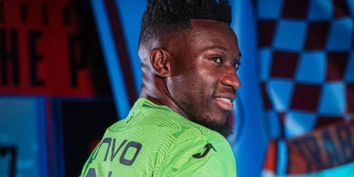 Trabzonspor'un yeni transferi Onana, Süper Lig'in zirvesine oturdu