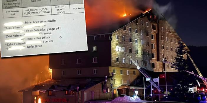 Kartalkaya faciasında skandal yazışma dava dosyasında: 'Yangın çıktı, bir an önce çıkın efendim'