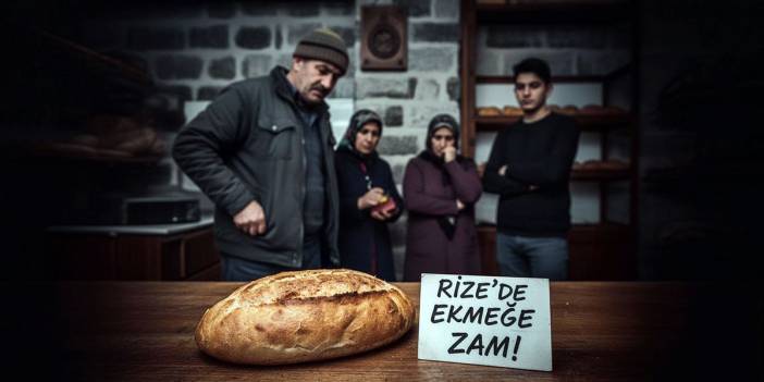 Rize'de ekmeğe zam şoku! Yeni fiyat tarifesi yürürlüğe girdi