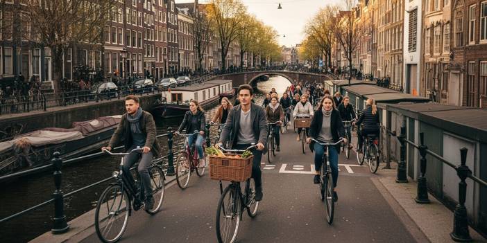 Hollanda'da neden bu kadar çok bisiklet var? Çocuk ölümlerinden doğan bisiklet kültürü