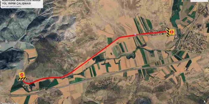 Büyükşehir, Mihalıççık-Beylikova yolunda asfalt çalışması başlattı: Yol, 17 Eylül’de trafiğe kapanacak