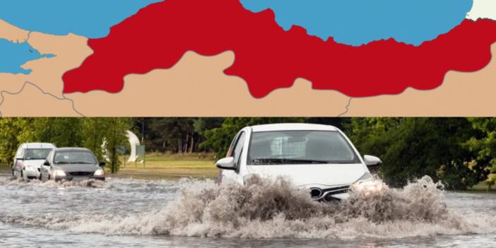 Son dakika uyarısı! Karadeniz'de sel ve su baskını alarmı