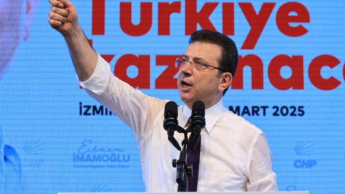 İmamoğlu'ndan Bahçelievler mitingine mesaj