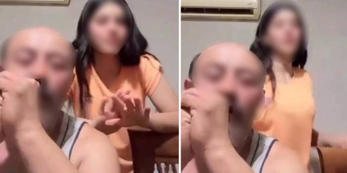 Hatay'da kızını TikTok'ta dans ettirip para kazandıran babanın görüntüleri şok etti! Baba gözaltına alındı