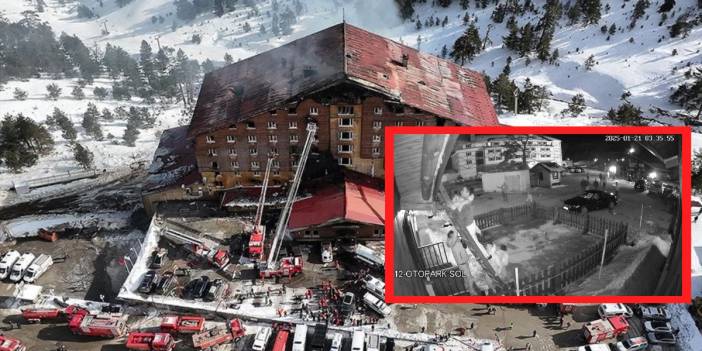 Kartalkaya'daki otel faciasının yeni görüntüleri ortaya çıktı! Dehşet anları kamerada