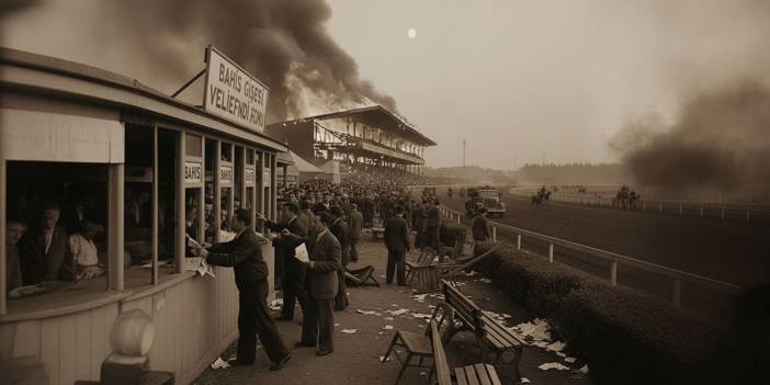 Unutulan facia: Kaybeden bahisçiler, Veliefendi Hipodromu'nu ateşe verdi!