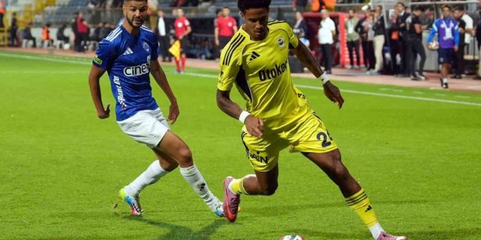 Fenerbahçe, Paşa'ya takıldı: Sarı-lacivertliler, deplasmanda Kasımpaşa ile 1-1 berabere kaldı