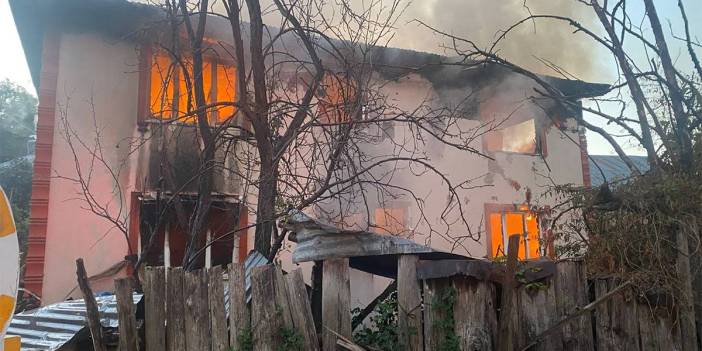 Bolu'da yangın faciası! Yaşlı çift hayatını kaybetti
