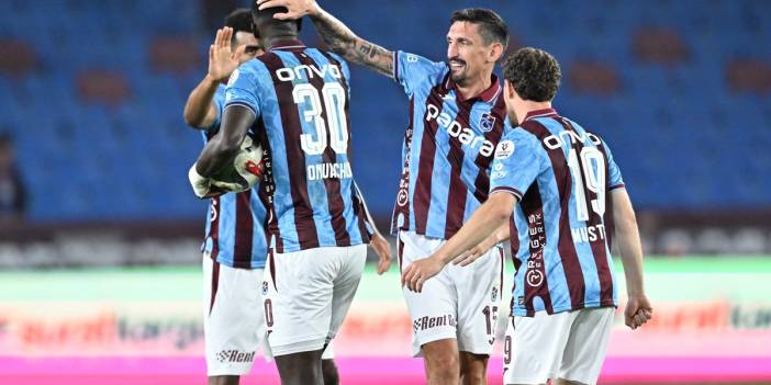 Trabzonspor ön alan baskısında dev takımları geride bıraktı