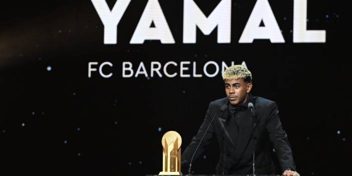 Barcelona'nın genç yıldızı Yamal tarihe geçti: Kopa Trophy’yi üst üste ikinci kez kazanarak ilki başardı