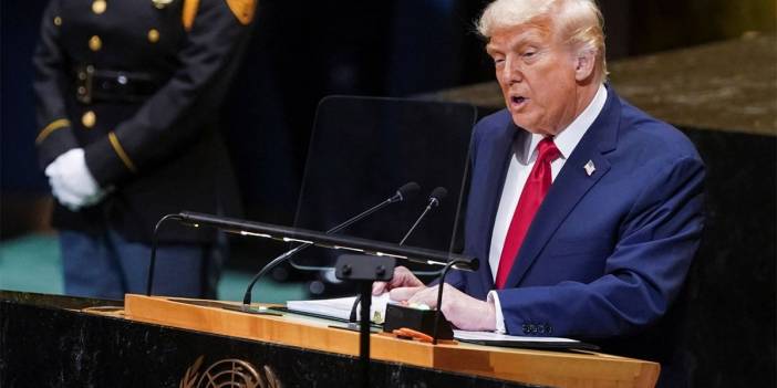 Trump'tan BM'ye Filistin eleştirisi: Tek yaptıkları boş mektuplar yazmak