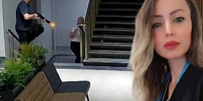 Eski eşini hastanede pompalı tüfekle katletti: Uzaklaştırma kararı alan genç kadının ölüm anı kamerada