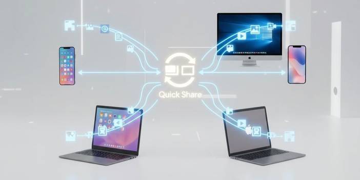 AirDrop'u unutturacak özellik! Quick Share, iOS ve MacOS'a geliyor