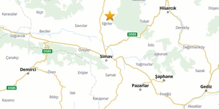 Kütahya'da çok şiddetli deprem | Son depremler